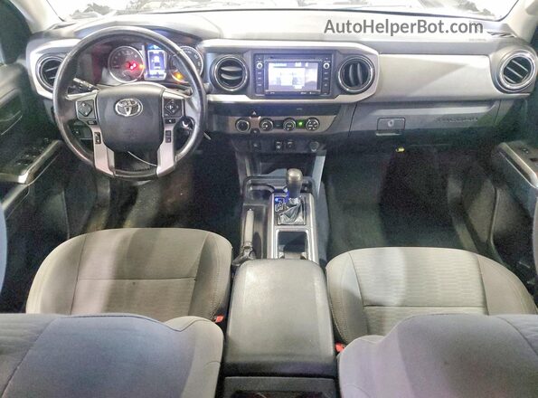 5TFCZ5AN6KX178161 2019 TOYOTA TACOMA Gray Առջևի վահանակի տեսք