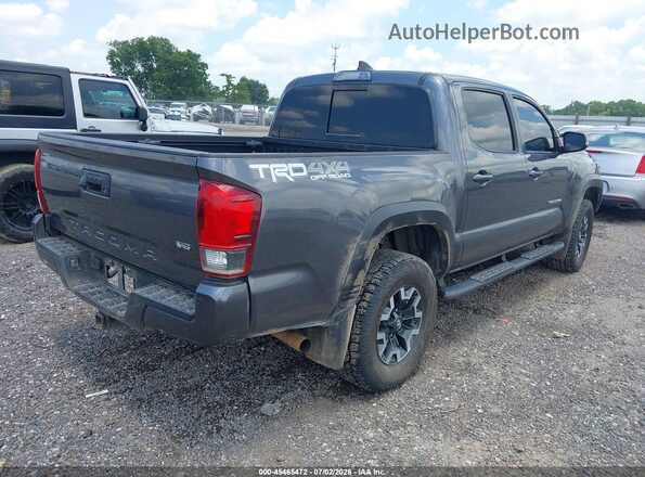5TFCZ5AN6KX196353 2019 TOYOTA TACOMA Серый Задняя правая четверть