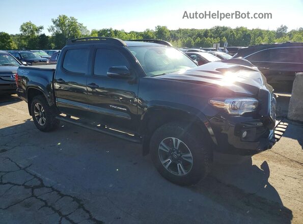 5TFCZ5AN6KX205181 2019 TOYOTA TACOMA Черный Передняя правая четверть