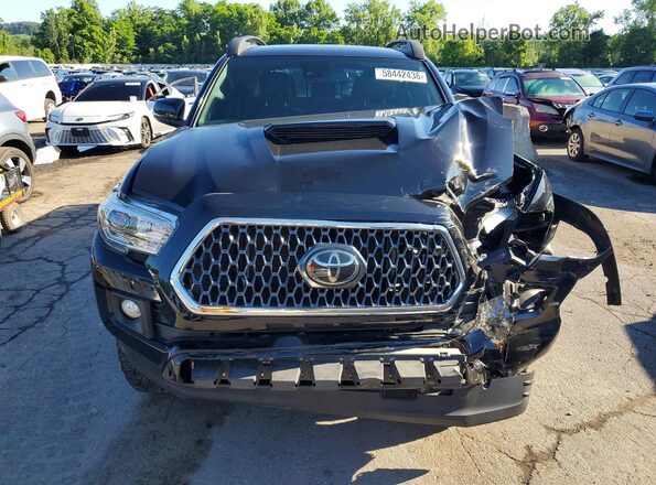 5TFCZ5AN6KX205181 2019 TOYOTA TACOMA Черный Вид спереди