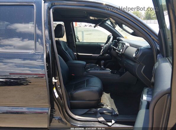5TFCZ5AN7KX203150 2019 TOYOTA TACOMA Black Widok wnętrza z przodu