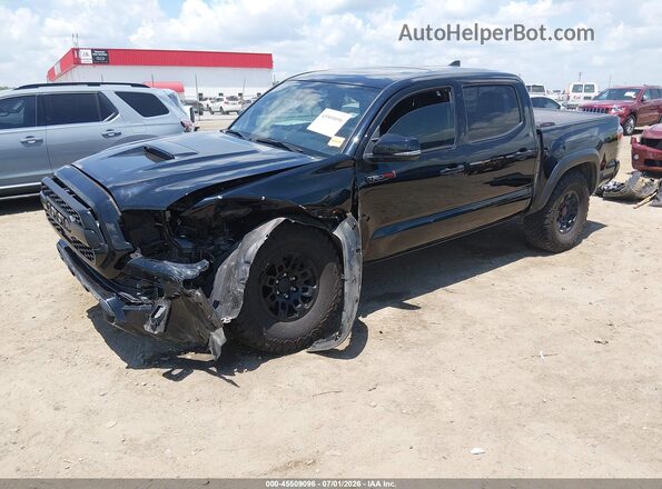 5TFCZ5AN7KX203150 2019 TOYOTA TACOMA Black Przód lewy