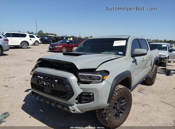 5TFCZ5AN7MX247345 2021 TOYOTA TACOMA  Առջևի ձախ երեք քառորդ տեսարան