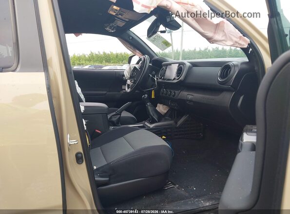 5TFCZ5AN8LX224140 2020 TOYOTA TACOMA Tan Vista interior delantera