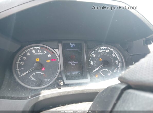 5TFCZ5AN9GX036975 2016 TOYOTA TACOMA Blue Widok tylnych siedzeń