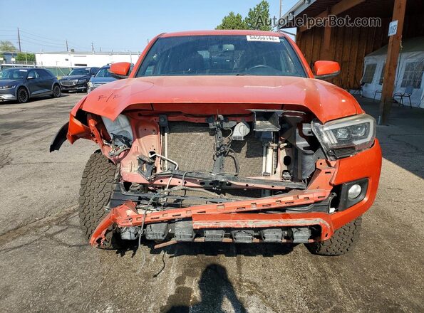 5TFCZ5AN9GX044879 2016 TOYOTA TACOMA Orange Вид спереду