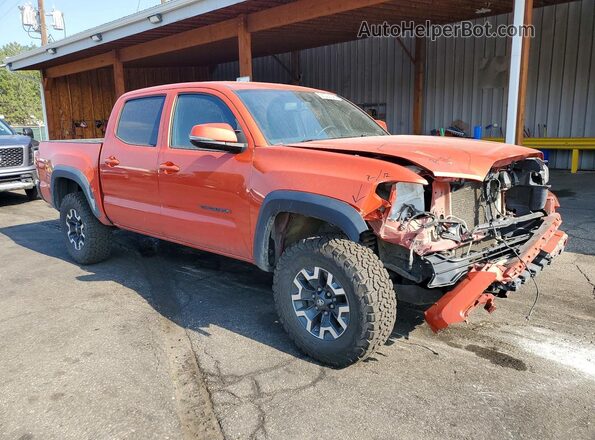 5TFCZ5AN9GX044879 2016 TOYOTA TACOMA Orange Передня права чверть