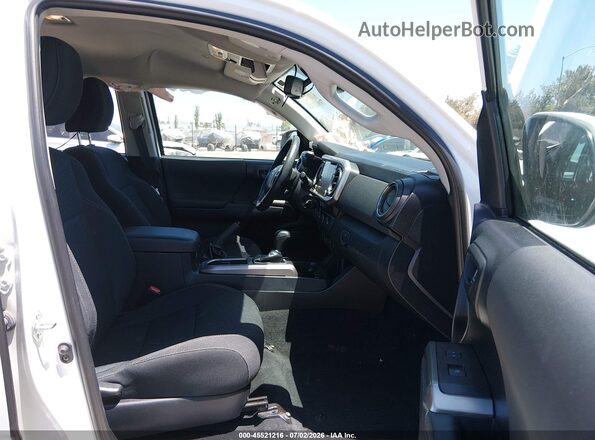 5TFCZ5AN9MX254698 2021 TOYOTA TACOMA White Widok wnętrza z przodu