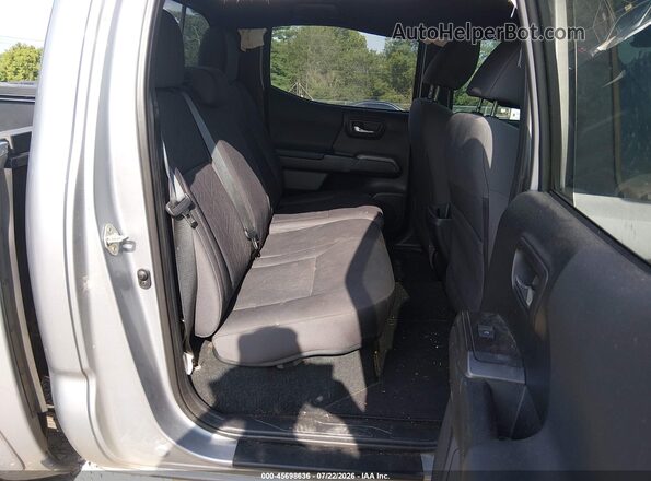 5TFCZ5ANXKX178163 2019 TOYOTA TACOMA Silver VIN კოდის სტიკერის ხედი