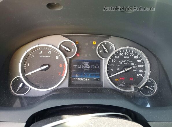 5TFDW5F10GX505129 2016 TOYOTA TUNDRA Gray Widok zestawu wskaźników