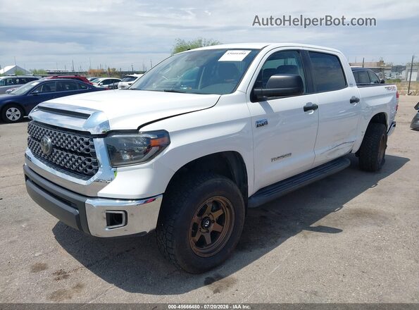 5TFDW5F11KX834138 2019 TOYOTA TUNDRA Белый Передняя левая четверть