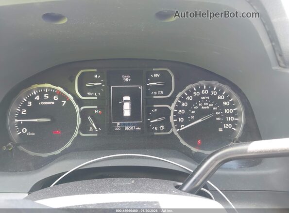 5TFDW5F11KX834138 2019 TOYOTA TUNDRA Белый Вид задних сидений