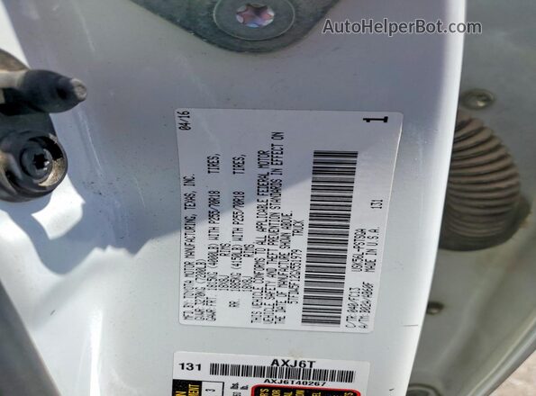 5TFDW5F12GX551979 2016 TOYOTA TUNDRA Белый Вид подкапотного пространства