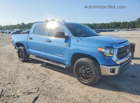 5TFDW5F12KX834634 2019 TOYOTA TUNDRA Blue Delantero derecho