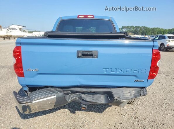5TFDW5F12KX834634 2019 TOYOTA TUNDRA Blue Vista trasera