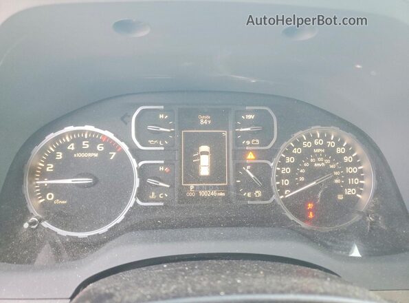 5TFDW5F12KX834634 2019 TOYOTA TUNDRA Blue Vista del cuadro de instrumentos
