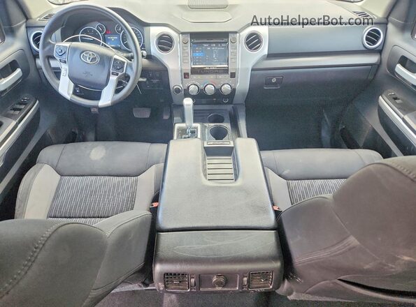5TFDW5F13GX549075 2016 TOYOTA TUNDRA Black წინა პანელის ხედი
