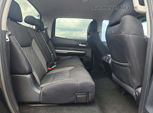 5TFDW5F13GX549075 2016 TOYOTA TUNDRA Black უკანა სავარძლების ხედი