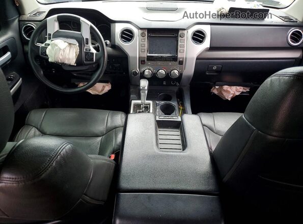5TFDW5F13JX718549 2018 TOYOTA TUNDRA Gray Dashboard view