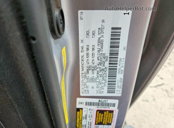 5TFDW5F18GX575185 2016 TOYOTA TUNDRA Серебряный Вид подкапотного пространства