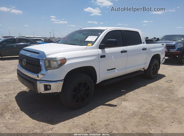 5TFDW5F19KX780328 2019 TOYOTA TUNDRA White Передня ліва чверть