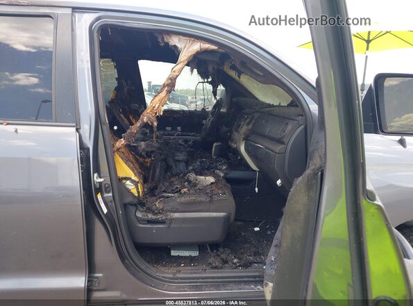 5TFDW5F1XKX785439 2019 TOYOTA TUNDRA Gray Widok wnętrza z przodu