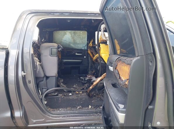 5TFDW5F1XKX785439 2019 TOYOTA TUNDRA Gray Widok naklejki z numerem VIN