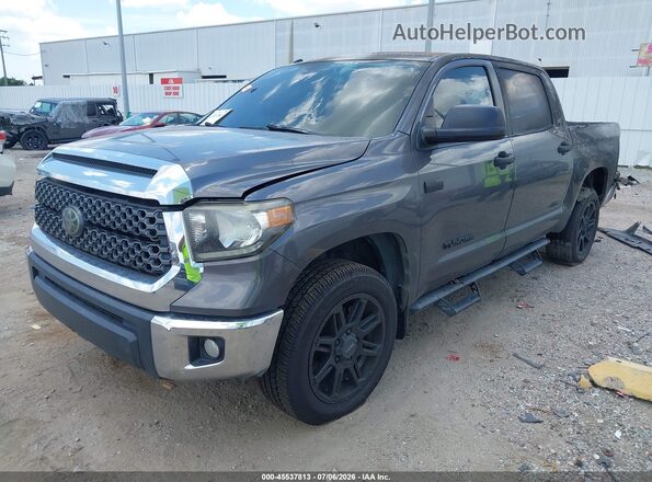 5TFDW5F1XKX785439 2019 TOYOTA TUNDRA Gray Przód lewy
