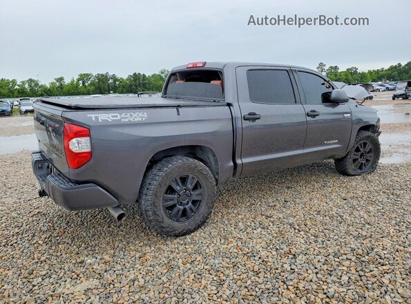 5TFDW5F1XKX829553 2019 TOYOTA TUNDRA Gray Trasero derecho