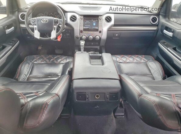 5TFDY5F10KX798324 2019 TOYOTA TUNDRA White Вид панелі приладів