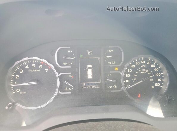 5TFDY5F10KX798324 2019 TOYOTA TUNDRA White Вид щитка приладів