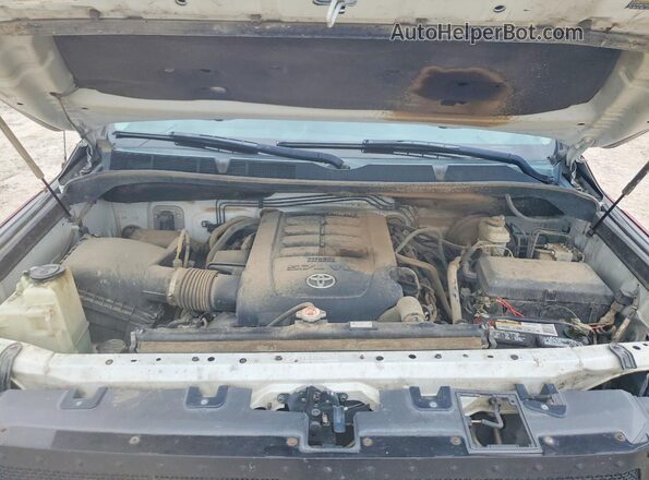 5TFDY5F10KX798324 2019 TOYOTA TUNDRA White Вид задньої частини салону