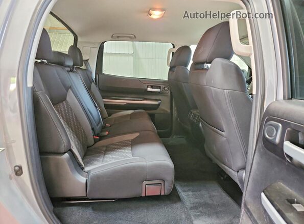 5TFDY5F10LX915014 2020 TOYOTA TUNDRA Gray უკანა სავარძლების ხედი