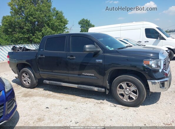 5TFDY5F10MX001914 2021 TOYOTA TUNDRA Black Вид задньої частини салону