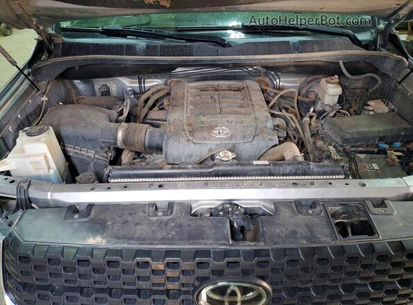 5TFDY5F10MX009155 2021 TOYOTA TUNDRA Silver უკანა სალონის ხედი