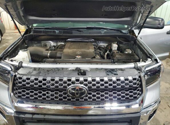 5TFDY5F11LX891175 2020 TOYOTA TUNDRA Серебряный Вид задней части салона