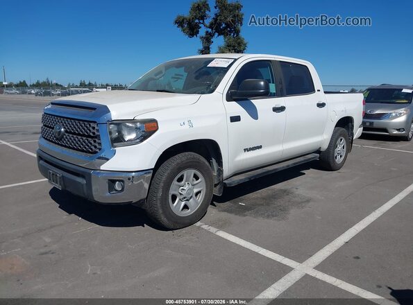 5TFDY5F11LX895095 2020 TOYOTA TUNDRA White Передня ліва чверть