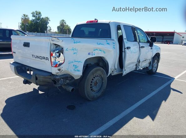 5TFDY5F11LX895095 2020 TOYOTA TUNDRA White Задня права чверть