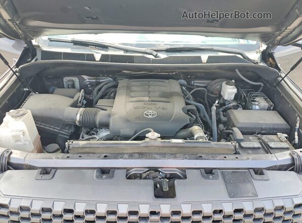 5TFDY5F11LX942223 2020 TOYOTA TUNDRA Серый Вид задней части салона