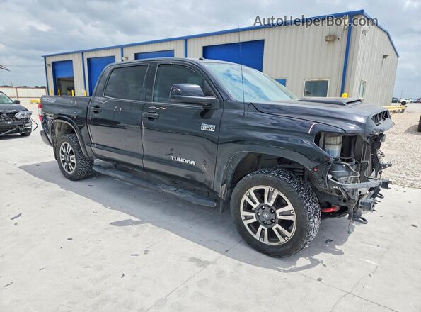 5TFDY5F13KX786622 2019 TOYOTA TUNDRA Black Front right