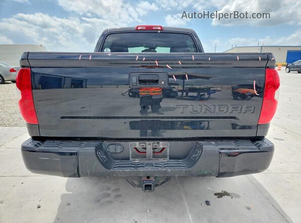 5TFDY5F13KX786622 2019 TOYOTA TUNDRA Black Rear view