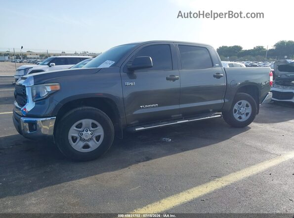 5TFDY5F13MX989058 2021 TOYOTA TUNDRA Gray Front left