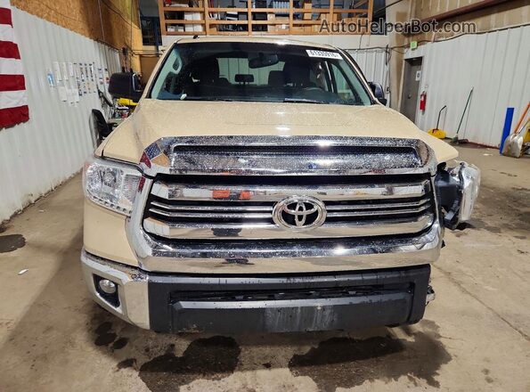 5TFDY5F14HX589094 2017 TOYOTA TUNDRA Tan Widok z przodu