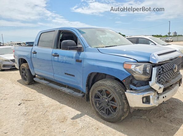 5TFDY5F14LX891221 2020 TOYOTA TUNDRA Синий Передняя правая четверть