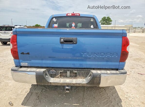 5TFDY5F14LX891221 2020 TOYOTA TUNDRA Синий Вид сзади