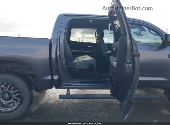 5TFDY5F15KX836212 2019 TOYOTA TUNDRA Gray VIN sticker view