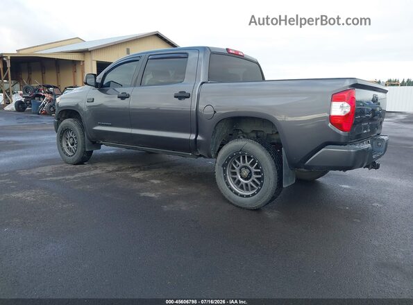 5TFDY5F15KX836212 2019 TOYOTA TUNDRA Gray Rear left