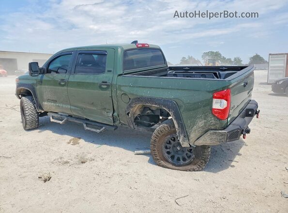 5TFDY5F15MX963836 2021 TOYOTA TUNDRA Green უკანა მარცხენა