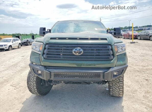 5TFDY5F15MX963836 2021 TOYOTA TUNDRA Green წინა ხედი