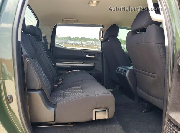 5TFDY5F15MX963836 2021 TOYOTA TUNDRA Green უკანა სავარძლების ხედი